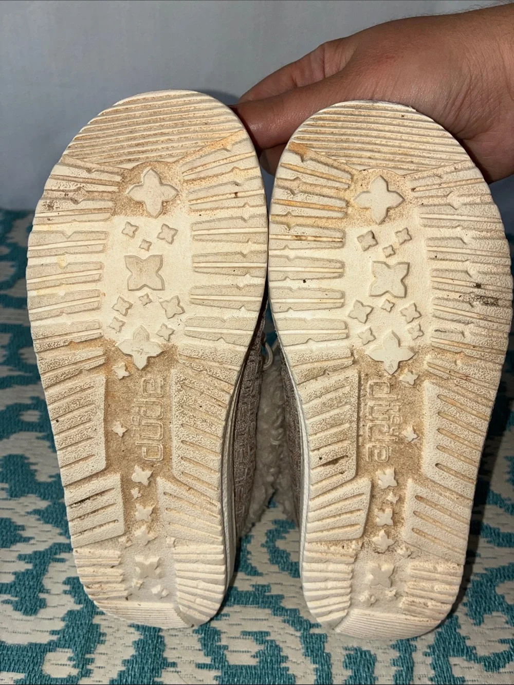 Hey Dude shoe sole